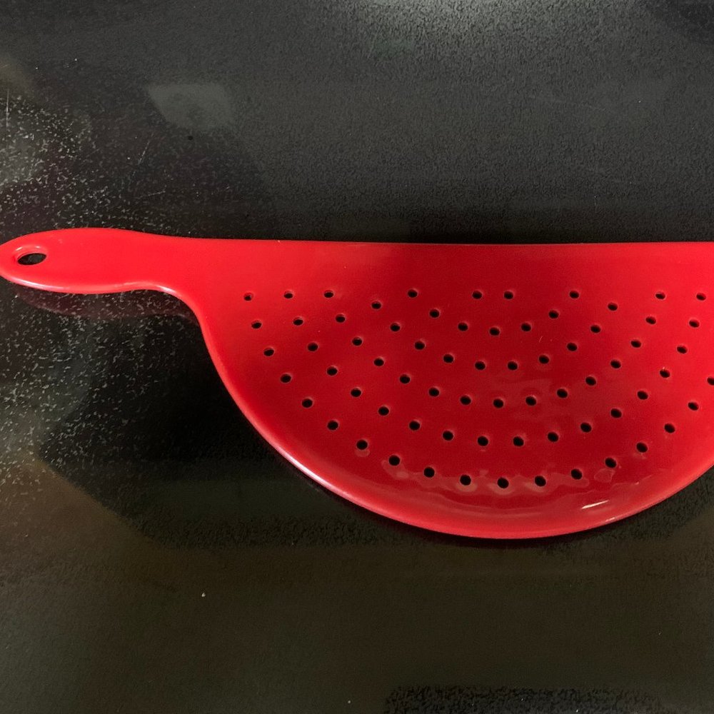 Drainer red Strainer Hand Held